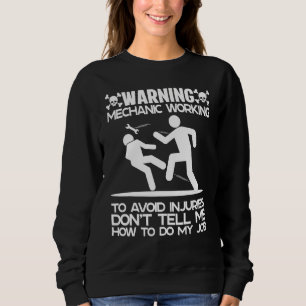 Sweatshirt Véhicule Diesel Auto Mécanique Meilleur Présent Po
