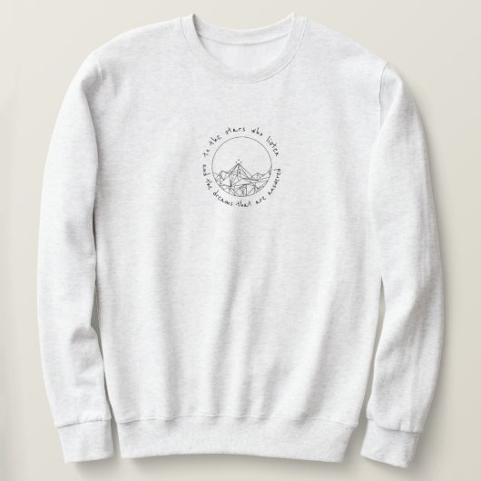 Sweatshirt Velaris ACOTAR (Design devant)