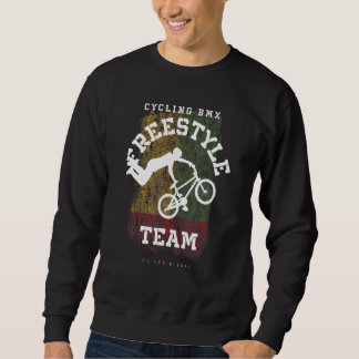 Sweatshirt Vélo BMX Freestyle Drapeau de la Guinée-Bissau Vél