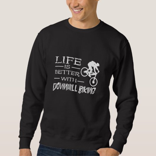 Sweatshirt Vélo de descente Vélo Vélo VTT descente (Devant)