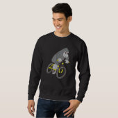 Sweatshirt Vélo de montagne Gorilla (Devant entier)