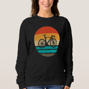 Sweatshirt Vélo De Route Style Rétro Pour Cycliste