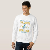 Sweatshirt Vélo - Ne limitez pas vos défis (Devant entier)