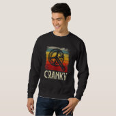 Sweatshirt Vélo Vintage Cranky Vélo Soleil Cranky (Devant entier)