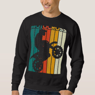 Sweatshirt Vélo vintage Dirt Motocross Enduro bmx Off Road Mo