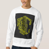 Sweatshirt Vencer é a única opção (Devant)
