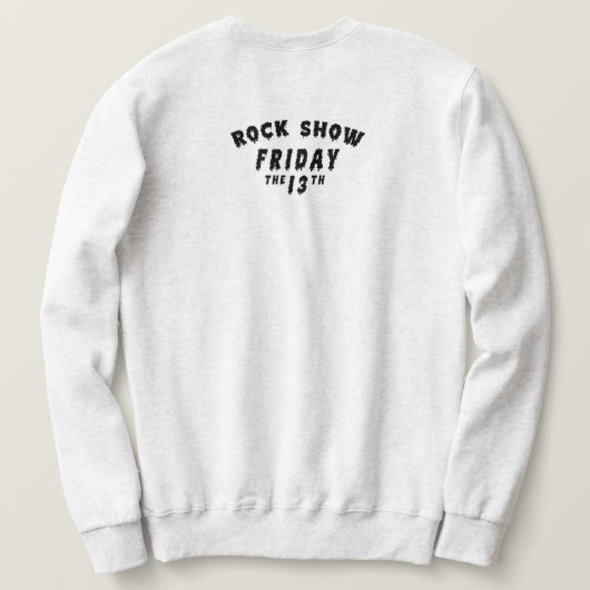 Sweatshirt Vendredi 13 (Design dos)