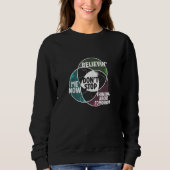 Sweatshirt Venn Diagram Don't Stop Algebra Math (Devant)