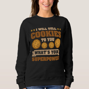 Sweatshirt Vente de biscuits Principal vendeur de biscuits 2