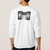 Sweatshirt Ventes automatiques - faux métal, argent auto Show (Dos)