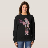 Sweatshirt Ventilateur Caniche Belgique (Devant entier)