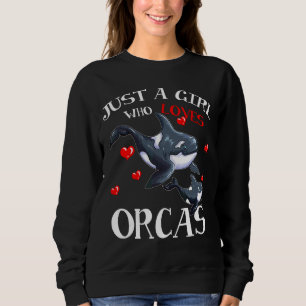 Sweatshirt Ventilateur D'Orca Mammifères Marins D'Animal De M