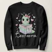 Sweatshirt Ver de livre (Design devant)