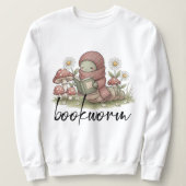 Sweatshirt Ver de livre  (Design devant)