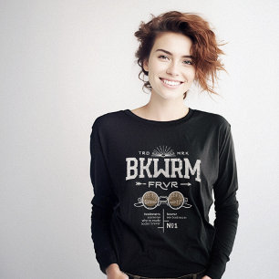 Sweatshirt ver de livre vintage BKWRM
