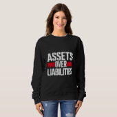 Sweatshirt Vérificateur Comptabilité de la saison fiscale Act (Devant entier)
