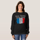 Sweatshirt Véritable Black Metal Français (Devant entier)