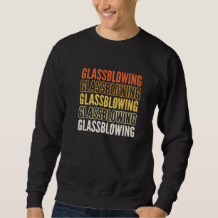 Sweatshirt Verre Artistes Verre Fournitures de souffleur de v