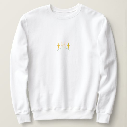 Sweatshirt Verse de la Bible chrétienne : Matthieu 16 24 (Design devant)