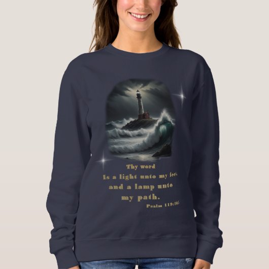 Sweatshirt verset biblique (Devant)