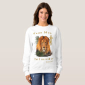 Sweatshirt Verset biblique (Devant entier)