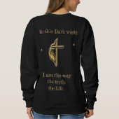 Sweatshirt Verset biblique ISAIE 41:10 (Dos)