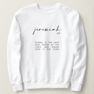 Sweatshirt Verset biblique sur l'amour Femme blanche Sweatshi