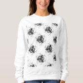 Sweatshirt Vertical, Charbon, Dune (Devant)