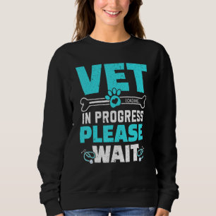 Sweatshirt Vet En Cours Chargement Animal Doctor Future Veter