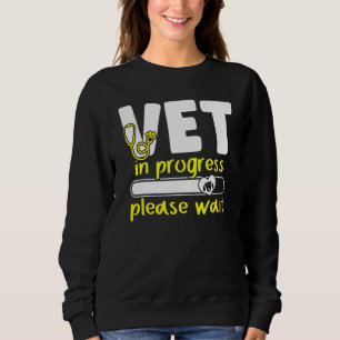 Sweatshirt Vet En Cours Chargement Animal Doctor Future Veter
