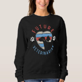 Sweatshirt vet tech for Future Veterinarian (Devant)