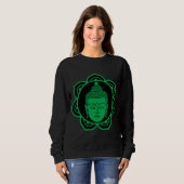 Sweatshirt Vêtements bouddhistes (Devant entier)