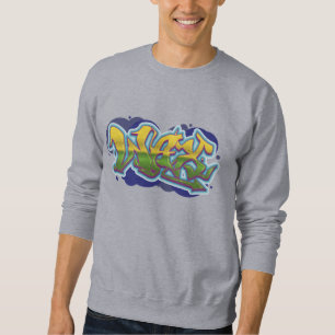 Sweatshirt Vêtements de cire vieux hip hop de l'école