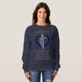 Sweatshirt Vêtements de John 3:16 (Devant entier)