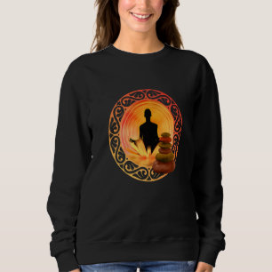 Sweatshirt Vêtements de mode de yoga de méditation de Bouddha