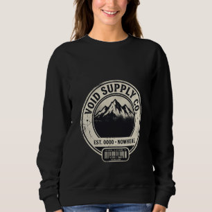 Sweatshirt Vêtements de rue de Void Supply Co Logo Extérieur