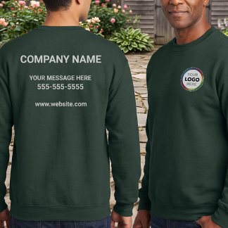 Sweatshirt Vêtements de travail personnalisés avec logo et co