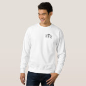 Sweatshirt Vêtements d'infirmière autorisée IA (Devant entier)