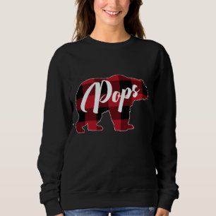 Sweatshirt Vêtements d'ours de bison rouge amusant, Pyjama de