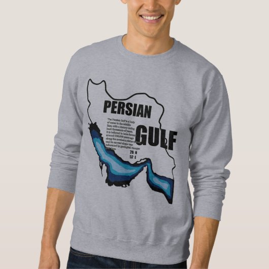 Sweatshirt Vêtements du golfe Persique (Devant)