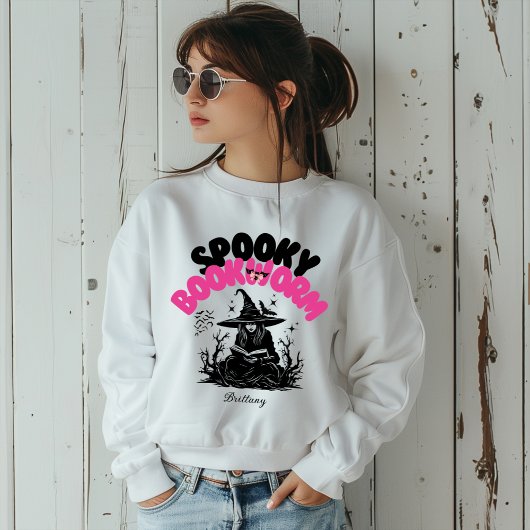 Sweatshirt Vêtements éffrayants Nom personnalisé Cadeau Hallo