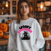 Sweatshirt Vêtements éffrayants Nom personnalisé Cadeau Hallo