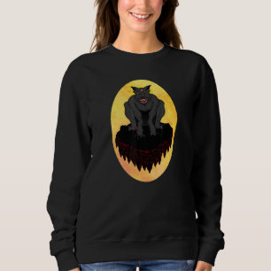 Sweatshirt Vêtements esthétiques de démon diabolique gothique