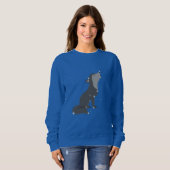 Sweatshirt Vêtements "Inspiration&Amour" (Devant entier)