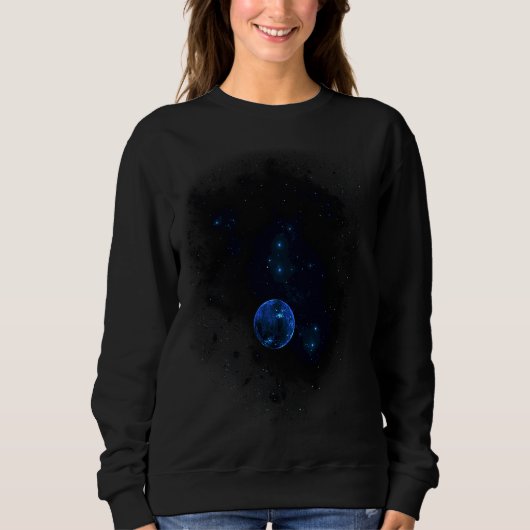 Sweatshirt Vêtements Lonely Planet Système Solaire (Devant)