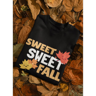 Sweatshirt Vêtements Mignons sur le Thème de l'Automne