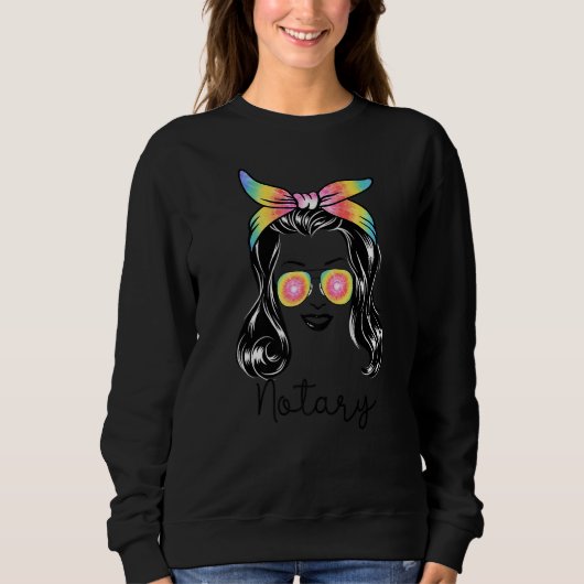 Sweatshirt Vêtements notaires pour femmes (Devant)
