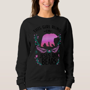 Sweatshirt Vêtements Ours Grizzly Animaux De Faune Pour Les F