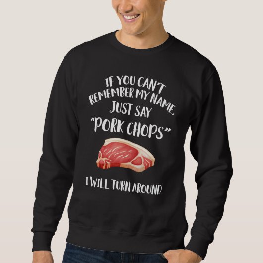 Sweatshirt Vêtements Pork Chop Awesome Chops (Devant)