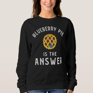 Sweatshirt Vêtements Tarte aux Myrtilles Superbe Dessin de Ta